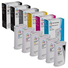 LD 6PK Replacements HP 72 Ink Cartridges HY PB Cyan Magenta Yellow Gray MB picture