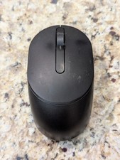 Dell MS3121Wt Black Wireless Mouse With Receiver Dongle Tested picture
