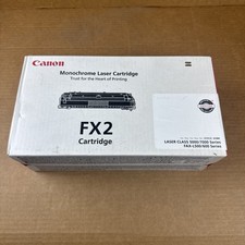 New OEM Canon FX-2 FX2 Black Fax Toner Cartridge picture