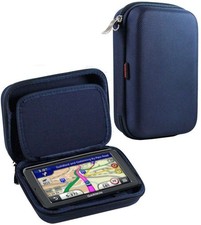 Navitech Dark Blue Case For TomTom Rider 500 picture