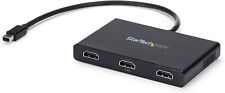 StarTech.com 3 Port Multi Monitor Adapter Mini DisplayPort to 3x HDMI MSTMDP123H picture