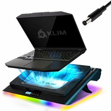 High-Performance Gaming Laptop Cooling Pad - 6300 RPM Turbo Fan, Ultra-Slim Desi picture