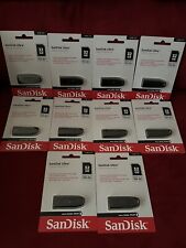 SanDisk Ultra 32GB USB 3.0 Flash Drive Lot Of 10 picture