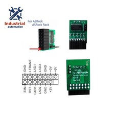 1PC NEW ASRock Rack TPM Module (14 Pin 14-1) SPI TPM 2.0 Trusted Platform picture