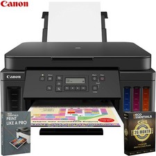 Canon PIXMA G6020 Wireless MegaTank All-in-One Printer with 26 Month and Guide picture