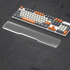 Acrylic Keyboard Wrist Rest - Full Size 100% Keyboard- Mechanical Keyboards Ergo picture