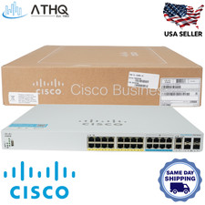 Cisco CBS350-24NGP-4X 24-Port Multi-Gig PoE++ 375W L3 Managed Switch 10G SFP+ picture