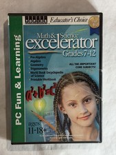 TOPICS Entertainment Math & Science, 2001, PC CD-ROM, Mint Condition picture