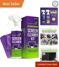 Professional-Grade 16oz Screen Cleaner Spray with Microfiber for All Devices picture