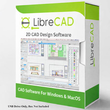Libre Cad 2D - Computer Aided Design CAD Software Package for Windows & MacOS picture