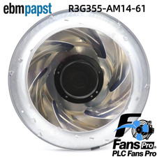 1PCS New Ebmpapst R3G355-AM14-61 230V φ355MM 2050m3/h FFU/AHU Fan Fast Shipping picture