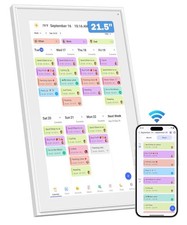 21.5 Inch Digital Calendar, Electronic Planner & Chore Chart with 1920x1080P IP picture