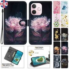 Flip Butterfly Flower Cat Card Wallet Cover Case for S26 S25 FE S24 S23 S21 S22 picture