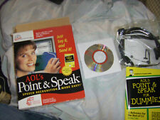 Dragon Systems Point and Speak - Windows 95/98/NT NEW headset microphone + book picture