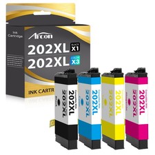 4x 202XL T202XL 202 XL for Epson XP-5100 Printer Ink Cartridge WorkForce WF-2860 picture