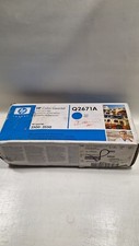 New HP Q2671A  Cyan Toner Cartridge For LaserJet 3500/3550 Blue Box picture