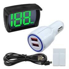 DUSCOKE Car HUD GPS Digital Speedometer, MPH Speed Meter with LED Large Font Hea picture