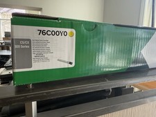 Genuine Lexmark 76C00Y0 Yellow Toner Cartridge – CS/CX/XC Series – Open Box – 6  picture