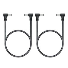 Right Angle DC Male to Male Extension Cord 1.6FT, 18AWG 90 Degree DC 5.5mm x ... picture