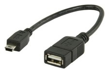 USB 2.0 OTG VMC-UAM1 Cable Mini A Type Male to USB Female Host MINI USB Adapter picture