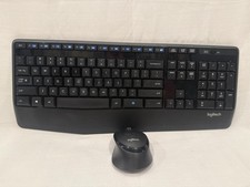 Logitech K340 Wireless Keyboard with Palm Rest, Black, Mouse Included Has Dongle picture