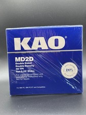 10 KAO MD2D Double Sided Double Density 48 TPI 5.25