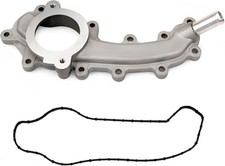 MITZONE Upgrade Engine Coolant Crossover Water Outlet Compatible with 2011-2021 picture