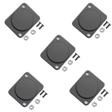 5 PCS Panel Mount Blank Plates D-Series Metal Rack For Chassis XLR Connector picture