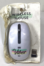 Vivitar Wireless Mouse good vibes Mac and Windows Compact  Distressed Package picture