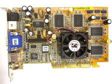 VINTAGE ASUS V7700PRO 32M NVIDIA GEFORCE2 GTS AGP VGA SVID RCA VR 3D PORT MXB150 picture