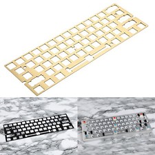 For GH60 GK61 Mechanical Keyboard PCB CNC ANSI Anodized Positioning Board Plate picture