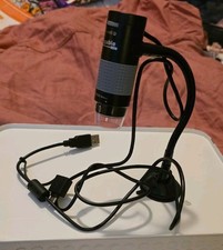 Plugable USB Digital Microscope 250x, 2MP Micro Camera with Flexible Arm Stand picture