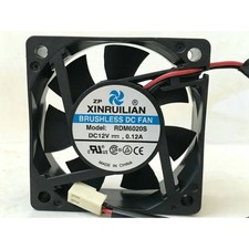For XINRUILIAN RDM6020S DC12V 0.12A 6cm 6020 60mm Silent Fan 2pin picture