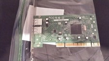 {ADAPTEC} [USB2Connect] {AUA-2000B} 2-Port USB 2.0 PCI Controller Card picture