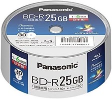 Panasonic 6x BR disc single side 1 layer 25GB (additional note) 30 spindles LM- picture