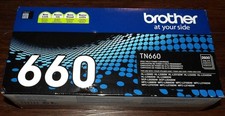 Genuine Brother TN660 High Yield Toner Cartridge Black TN-660  660 New picture