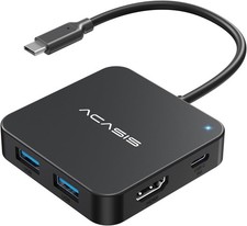 Versatile USB C Hub for Laptops: 4K HDMI, Multiport & High-Speed Charging picture