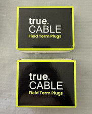 trueCABLE Cat6A Unshielded RJ-45 Field Termination Plugs 2 x 12pc picture