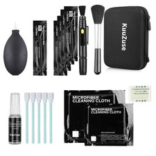 Professional DSLR Camera Cleaning Kit with APS-C Cleaning Swabs, Microfiber C... picture