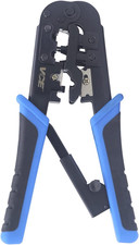 RJ45 RJ11/RJ12 RJ22 Ethernet Crimp Tool Crimper Cutter Stripper All-in-one Mu... picture