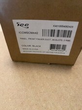 ICC ICCMSCMA42 2RMS Panel Front Finger Duct 24-Slot (NEW) picture