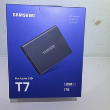 Samsung Portable SSD T7 1TB Model: MU-PC1T0T-Open box picture