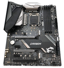 MSI MPG Z490 Gaming Carbon WiFi Intel LGA1200 DDR4 ATX Motherboard picture