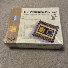 Intel Pentium Pro Processor 180MHz CPU Sealed Retail Dented box picture
