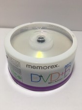 Memorex DVD-R 30Pk 16x4.7GB 120Min Brand New Factory Sealed picture