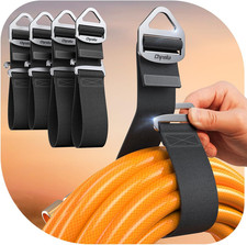 4 Pack Extension Cord Holder Organizer, Auto Lock Cable Straps picture