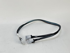 HPE DL38x Gen10/Plus/V2 SlimSAS 1x SAS x8 to 2x Mini SAS x4 Cable P20848-001 picture