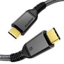 Maxonar 80Gbps Thunderbolt 5 Cable 4FT, 240W Charging, Dual 8K Display, 4FT  picture