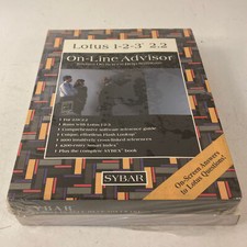 Lotus 1-2-3 2.2 On-Line Advisor Vintage Software With The ABC's of 1-2-3 2.2 picture