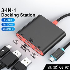 3‑in‑1 Type‑C Multiport Hub 4K 60Hz HD HUB Converter Docking Dock For Switch 2 picture